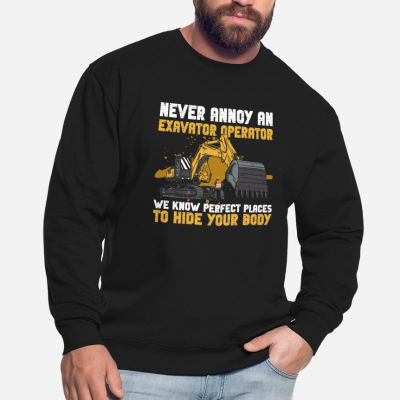 Bagger Baggerführer Baggerfahrer Sweat-shirt Unisexe