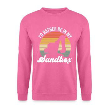 Bagger Sandbagger Baggern - Sweat-shirt Unisexe - rose - Devant