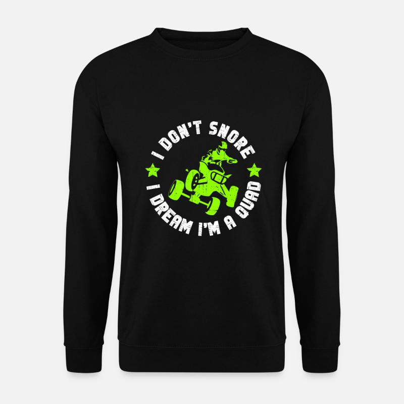 Quad Quadfahrer - Unisex Sweatshirt - black