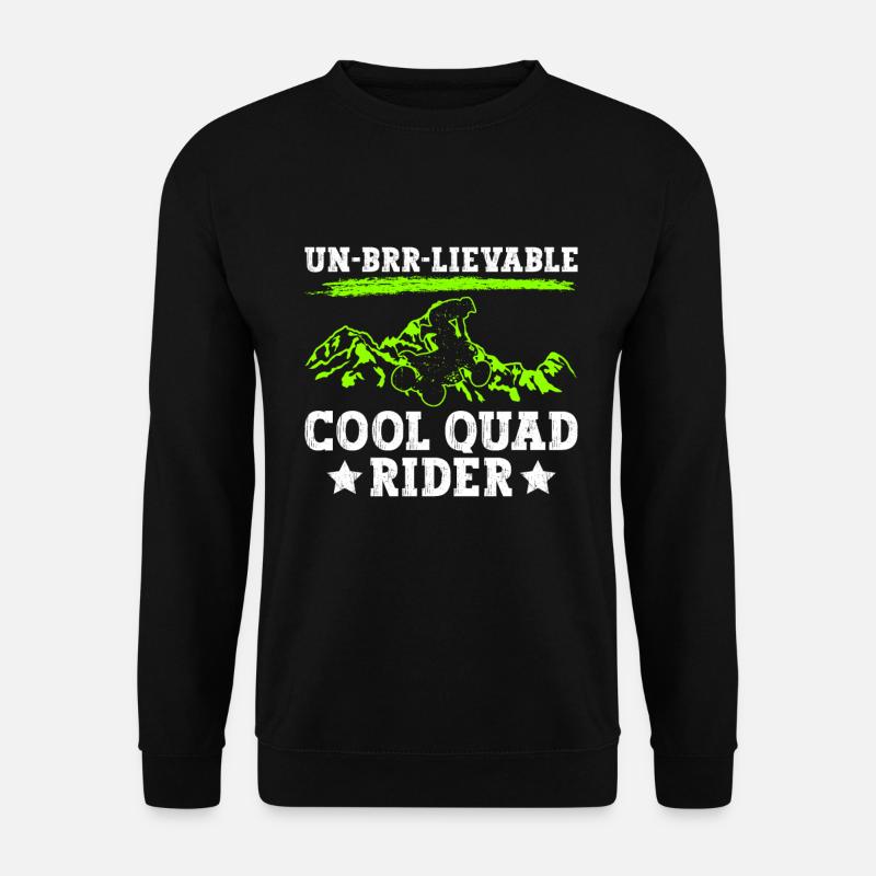 Quadfahrer Quad - Unisex Sweatshirt - black