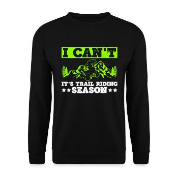 Quad Quadfahrer - Sweat-shirt Unisexe - noir - Devant - Alina (178cm) & Michal (187cm)