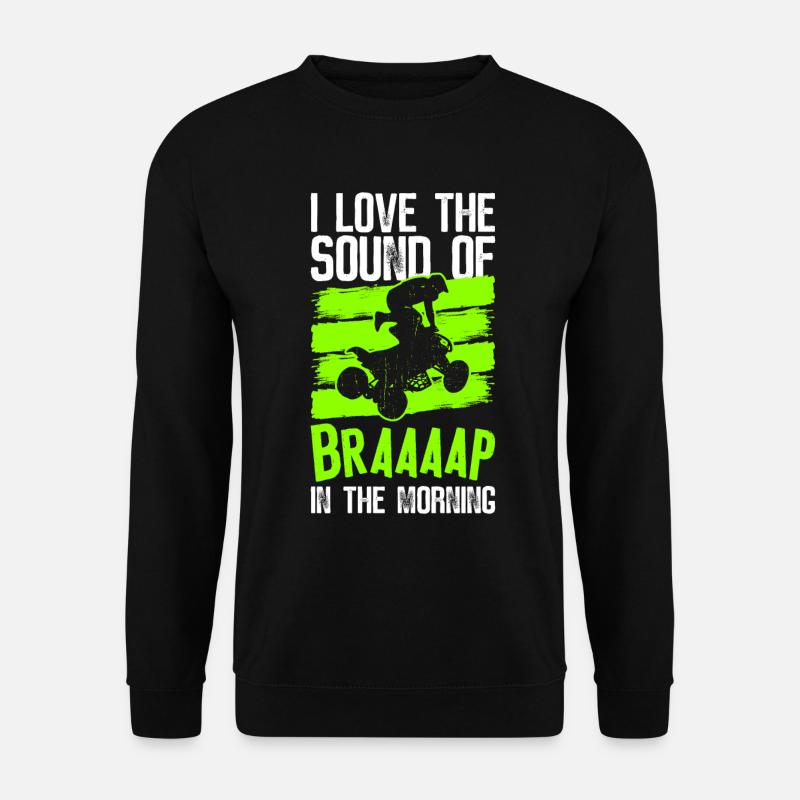 Quad Quadfahrer - Unisex Sweatshirt - black