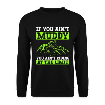 Quad Quadriding - Sweat-shirt Unisexe - noir - Devant - Alina (178cm) & Michal (187cm)