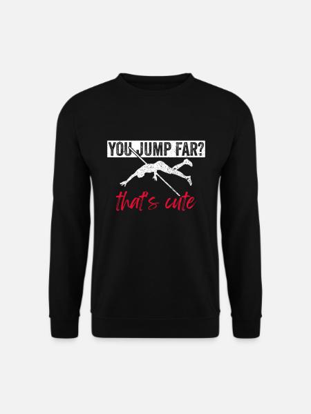 Stabhochspringer Stabhochspringen - Unisex Sweatshirt - black