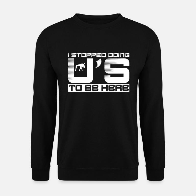 Stabhochspringen - Unisex Sweatshirt - black