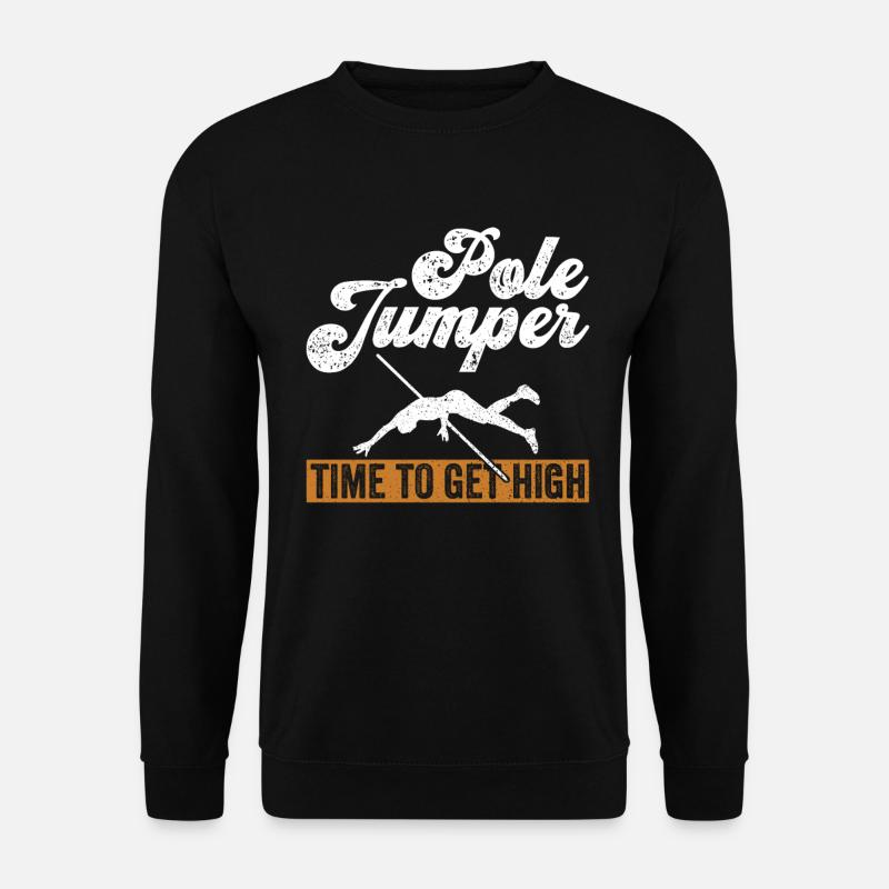 Stabhochsprung Stabhochspringen - Sweat-shirt Unisexe - noir