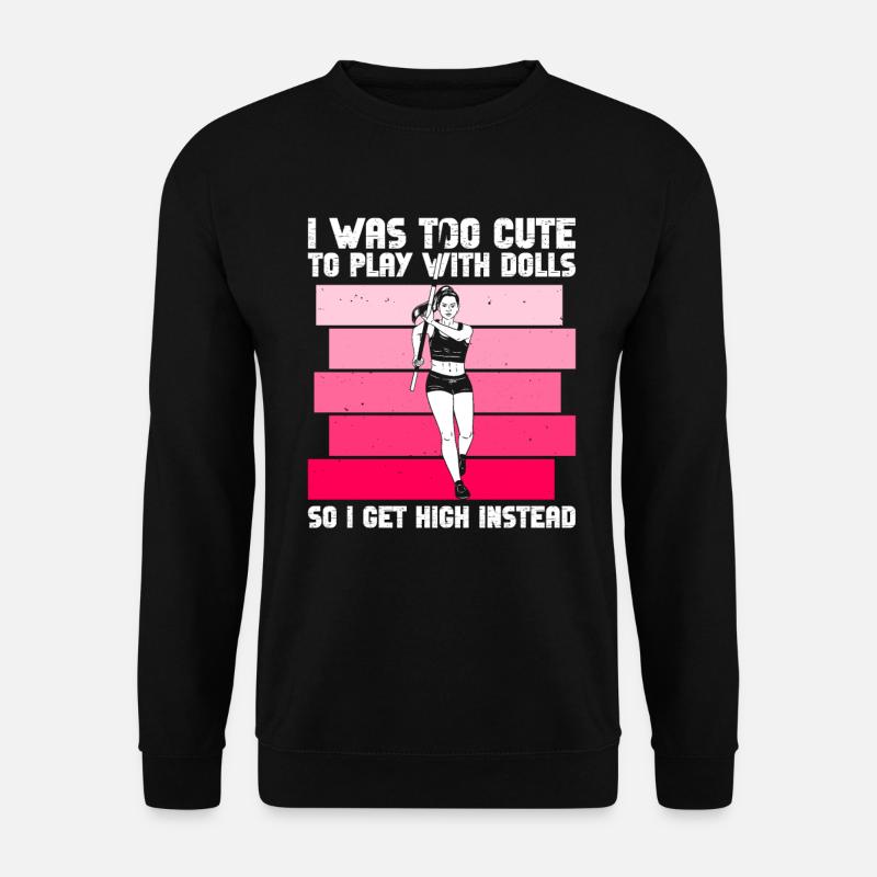 Stabhochsprung Mädchen Stabhochspringen - Sweat-shirt Unisexe - noir