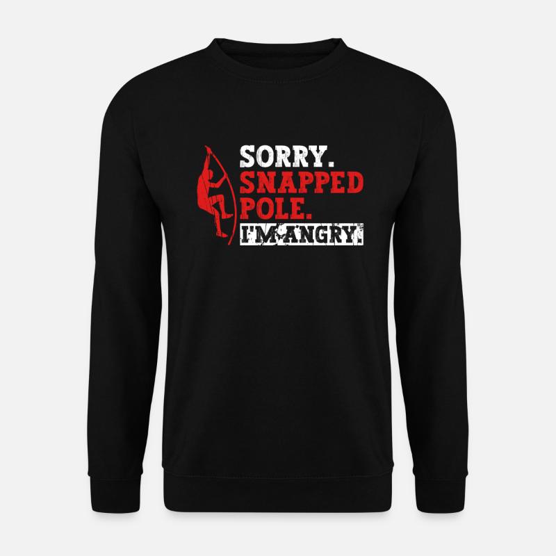 Stabhochspringer Stabhochspringen - Unisex Sweatshirt - black