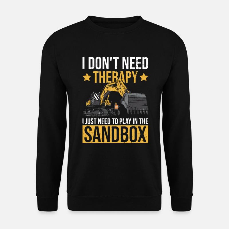 Bagger Baggerfahrer - Unisex Sweatshirt - black