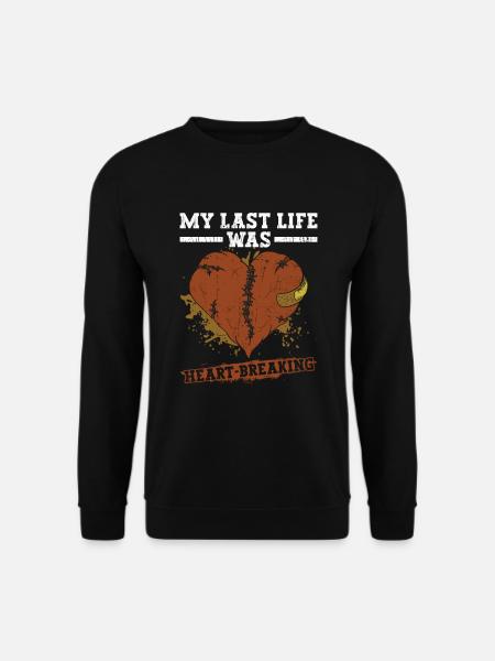 Herzoperation Bypass Herz - Unisex Sweatshirt - black