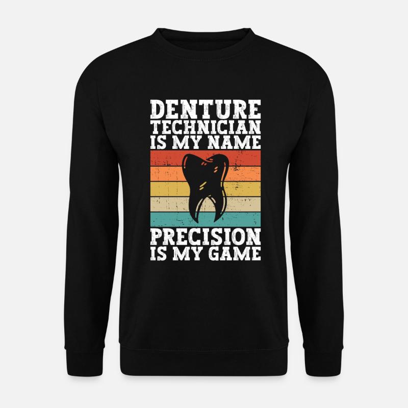 Zahntechniker Und Zahntechniker - Unisex Sweatshirt - black