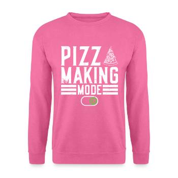 Pizza Making Mode Hobby Pizzabäcker - Unisex Pullover - Pink - Vorne