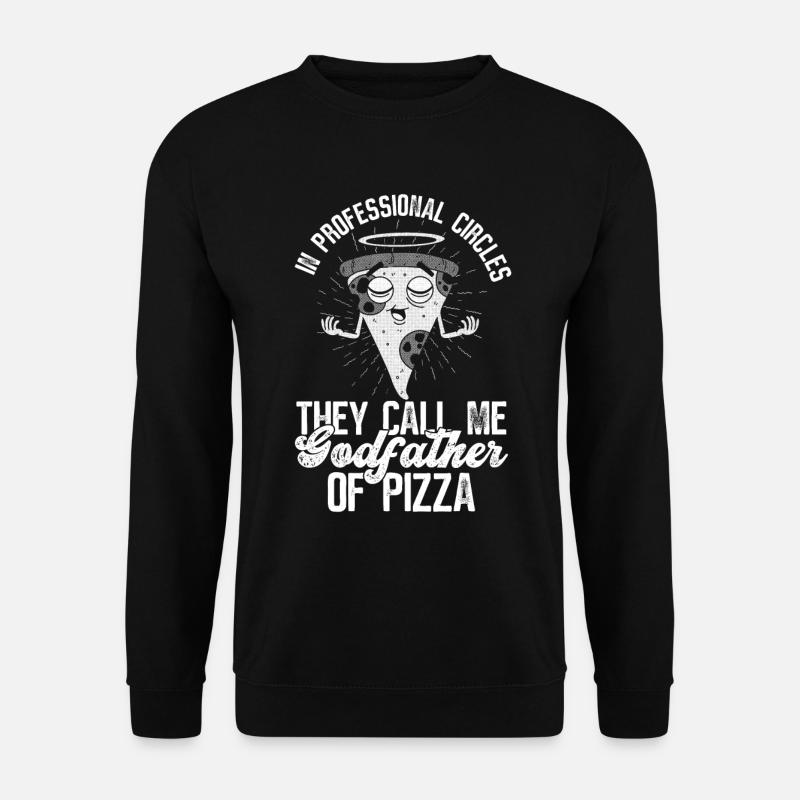 Pizza Pizzaexperte Hobby Pizzabäcker Pizzabacken - Sweat-shirt Unisexe - noir
