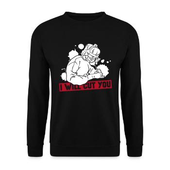 Magenchirurg Und Adipositaschirurgie Chirurg - Unisex Pullover - Schwarz - Vorne - Alina (178cm) & Michal (187cm)