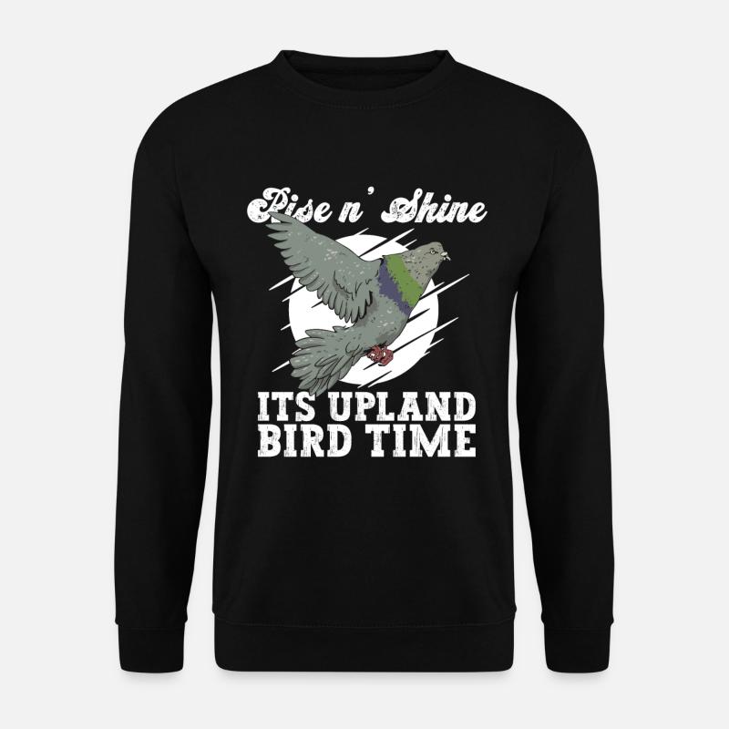 Jäger Taube Taubenjagd - Unisex Sweatshirt - black