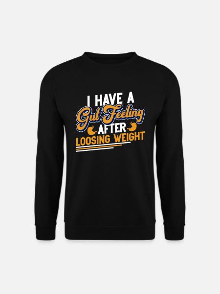 Gewichtsverlustchirurgie Magenbypass Abnehmen - Unisex Pullover - Schwarz
