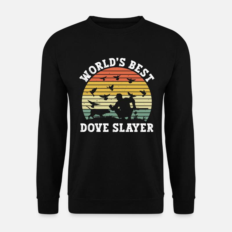 Taubenjagd Jäger Vogeljagd - Sweat-shirt Unisexe - noir