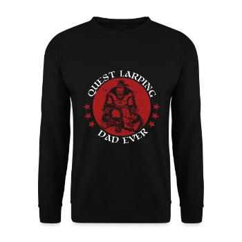 Rollenspiel Vater Und Larper Vater Larp - Sweat-shirt Unisexe - noir - Devant - Alina (178cm) & Michal (187cm)