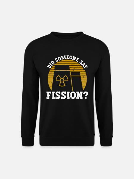 Kernkraftwerk Und Nuklearstrahlung - Unisex Sweatshirt - black