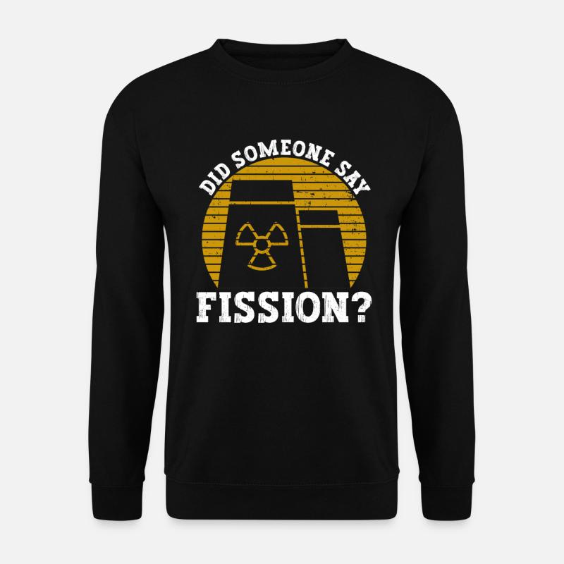 Kernkraftwerk Und Nuklearstrahlung - Sweat-shirt Unisexe - noir