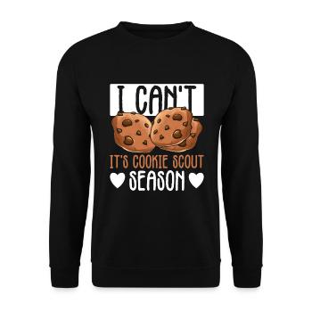 Cookie Scout Und Cookie Dealer - Sweat-shirt Unisexe - noir - Devant - Alina (178cm) & Michal (187cm)