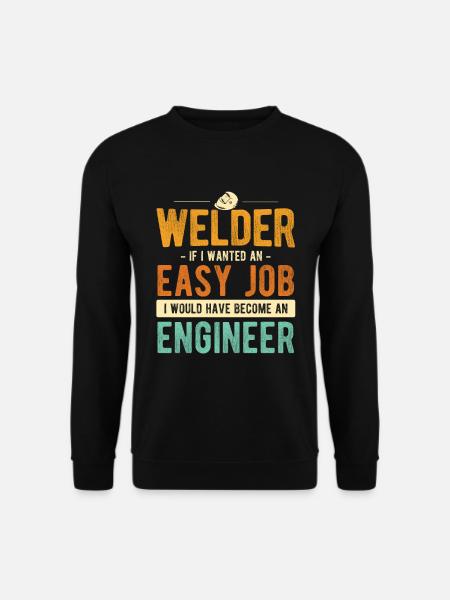 Schweißen Für Schweißer - Unisex Pullover - Schwarz