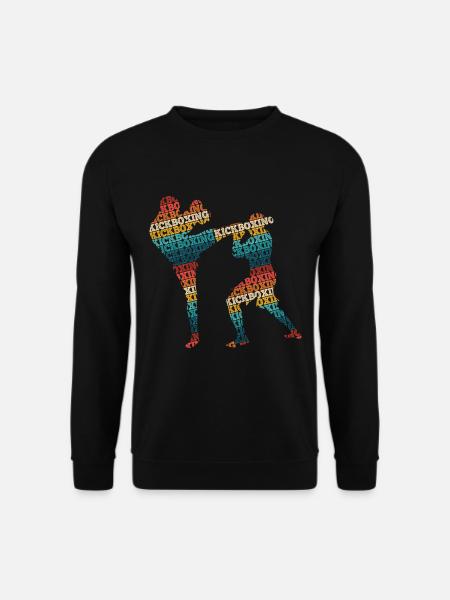 Kickboxing - Unisex Pullover - Schwarz