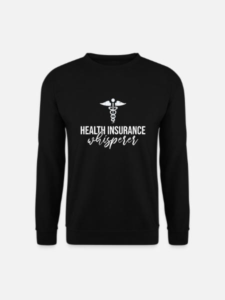 Versicherungsagentendesign Für - Unisex Sweatshirt - black