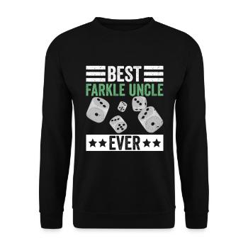 Farkle Onkel Erniedrigt Sich Für Farkle Spieler - Unisex Sweatshirt - black - Front - Alina (178cm) & Michal (187cm)