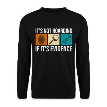Crime Labe Design Für Forensische Analysten - Sweat-shirt Unisexe - noir - Devant - Alina (178cm) & Michal (187cm)