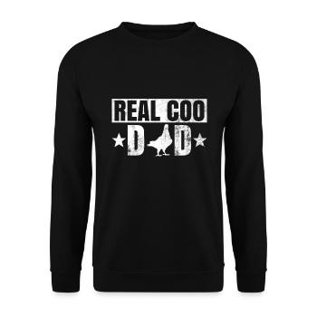 Taubenzüchter Papa Und Taubenrenntaubenexperte - Sweat-shirt Unisexe - noir - Devant - Alina (178cm) & Michal (187cm)