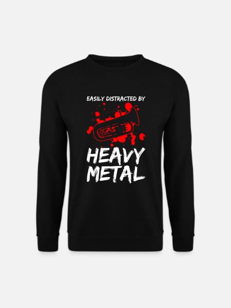 Euphoniumspieler Design Für Euphoniumbariton - Unisex Sweatshirt - black