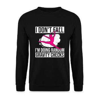 Twirling Recitals Design Für Baton Twirler Und - Sweat-shirt Unisexe - noir - Devant - Alina (178cm) & Michal (187cm)