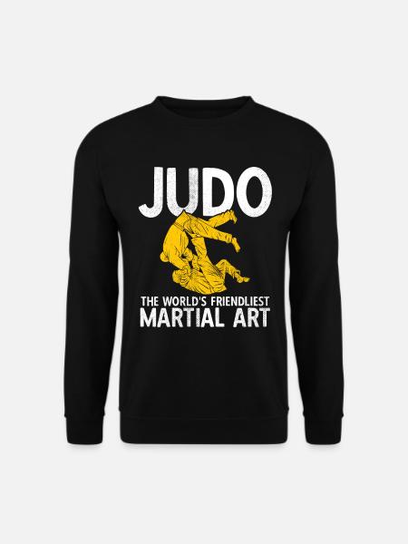 Japanischer Kampfsport Judo - Unisex Pullover - Schwarz
