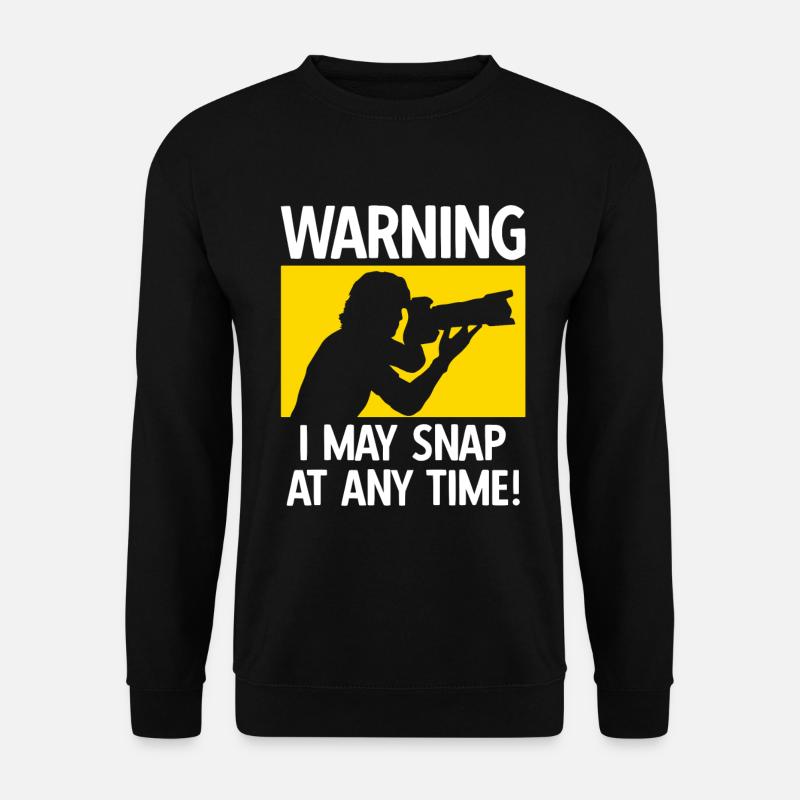 Fotografie Fotograf - Unisex Pullover - Schwarz