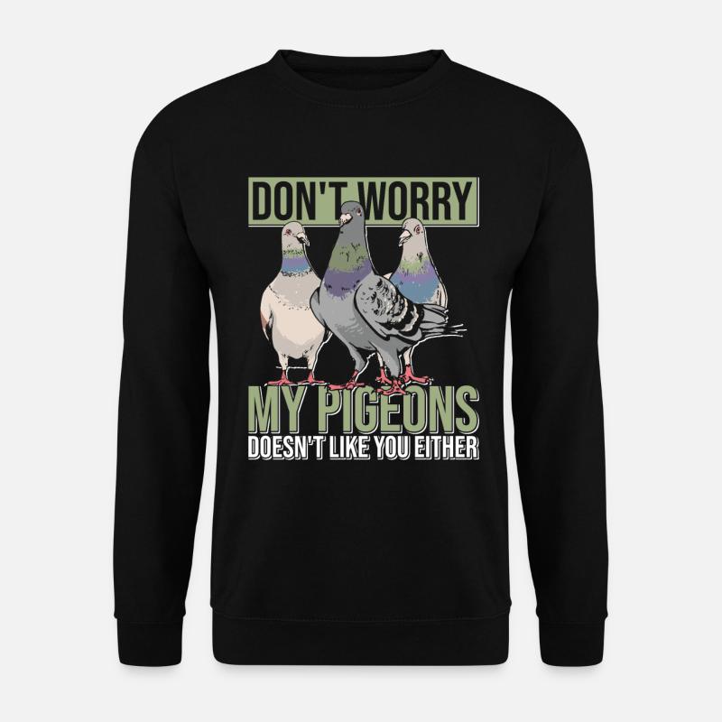 Taubenzüchter Und Taubenzucht - Unisex Sweatshirt - black