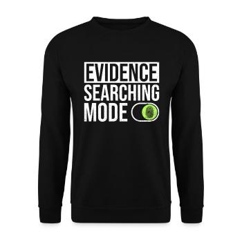 Crime Scene Investigator Design Für Forensiker - Sweat-shirt Unisexe - noir - Devant - Alina (178cm) & Michal (187cm)