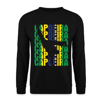 Capoeira - Unisex Pullover - Schwarz - Vorne - Alina (178cm) & Michal (187cm)