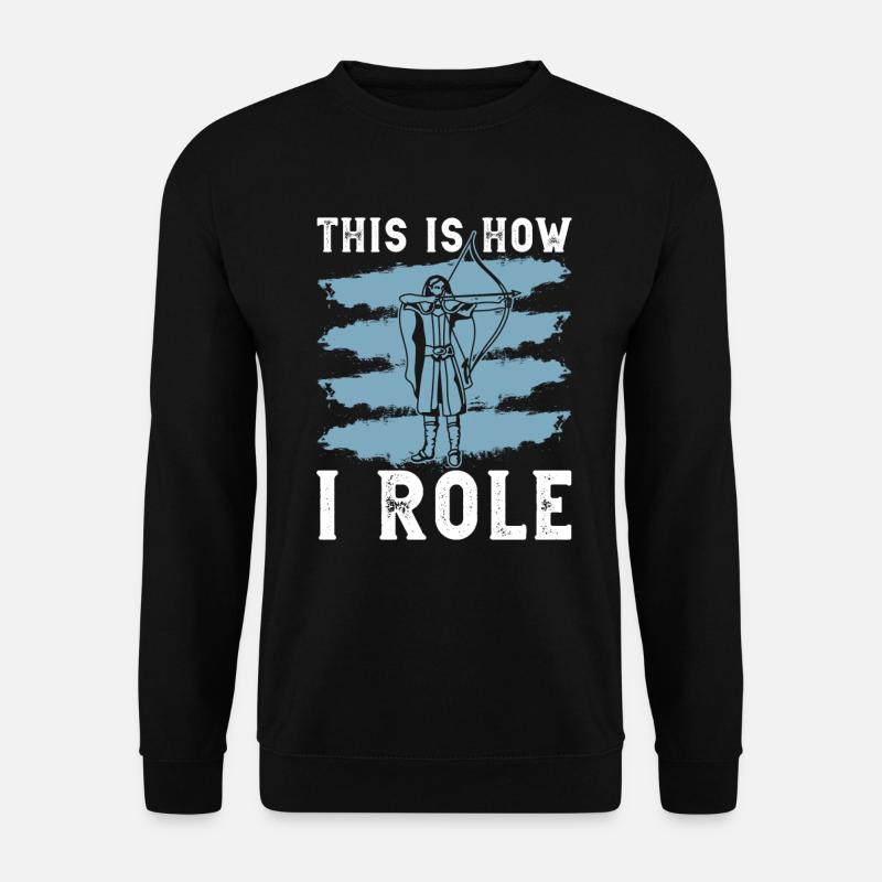 Rpg-rollenspiele Und Larping - Sweat-shirt Unisexe - noir