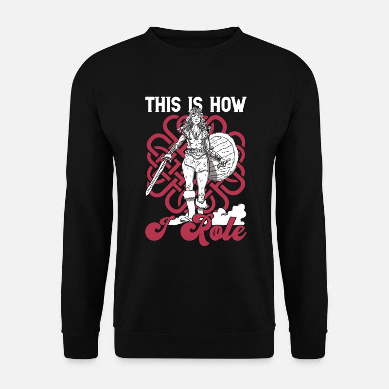 Rpg-rollenspiele Und Larper - Sweat-shirt Unisexe - noir