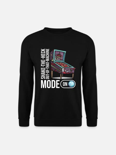 Spiel-flipping-machine-design Für - Unisex Sweatshirt - black