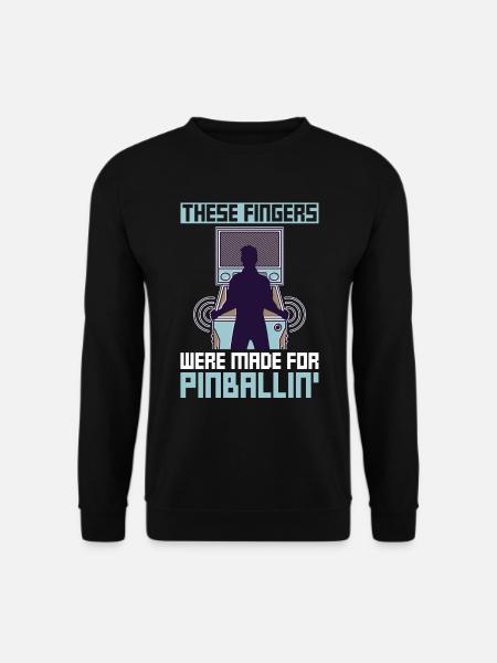 Flipper-arcade-spieldesign Für - Unisex Sweatshirt - black