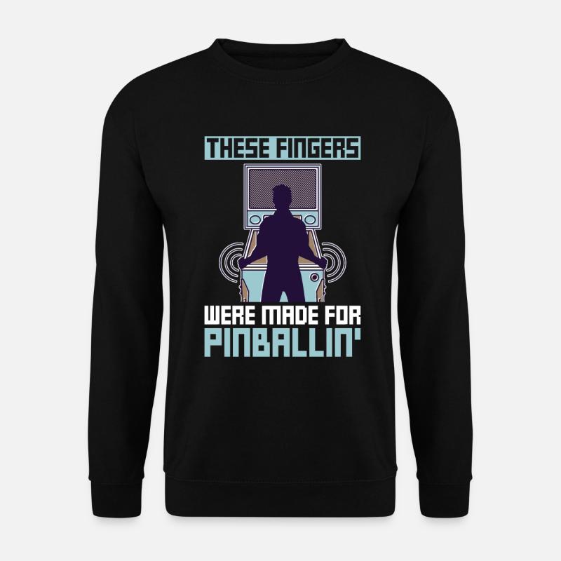 Flipper-arcade-spieldesign Für - Unisex Sweatshirt - black