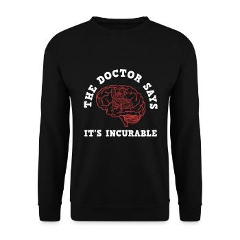Flipper-sammler-design Für Flipperspieler - Sweat-shirt Unisexe - noir - Devant - Alina (178cm) & Michal (187cm)