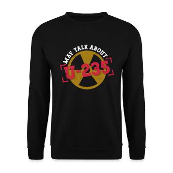Kernkraftwerk Und Kerntechnik - Unisex Pullover - Schwarz - Vorne - Alina (178cm) & Michal (187cm)