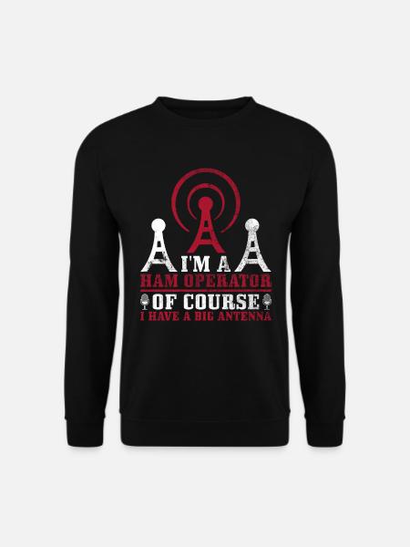 Amateurfunk-design Für Amateurfunk - Unisex Pullover - Schwarz