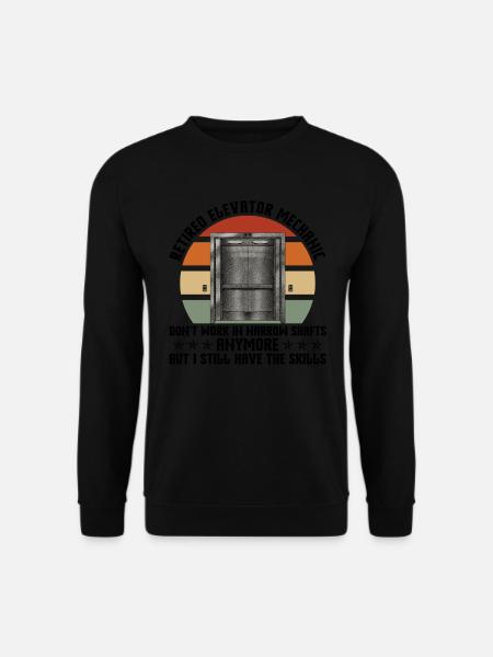 Aufzugstechniker-design Für - Unisex Sweatshirt - black