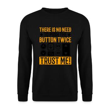 Aufzugsmechaniker-design Für Einen - Sweat-shirt Unisexe - noir - Devant - Alina (178cm) & Michal (187cm)