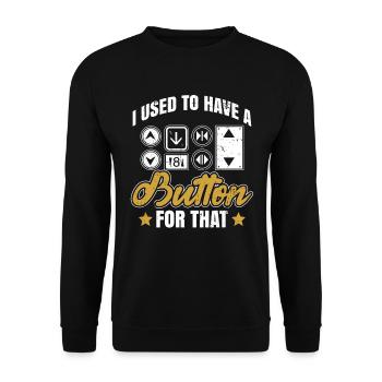 Aufzugsmechaniker-design Für Einen - Unisex Sweatshirt - black - Front - Alina (178cm) & Michal (187cm)