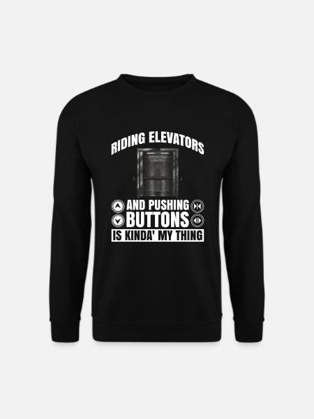 Aufzugstechniker-design Für - Sweat-shirt Unisexe - noir
